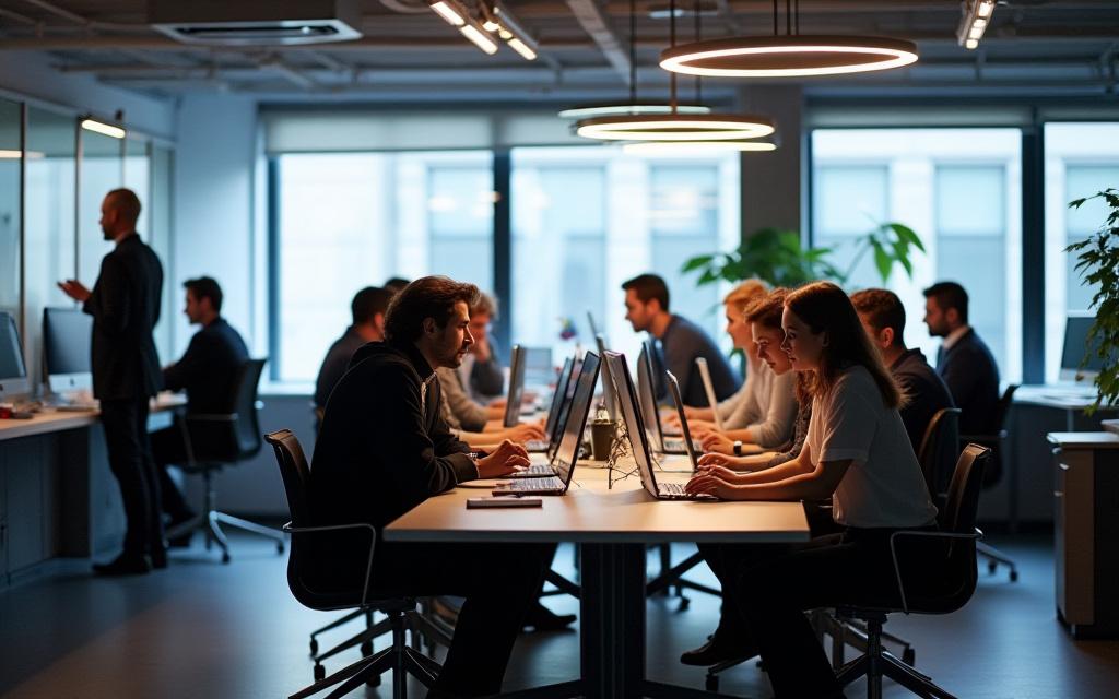 Gamsgeist Team im Büro Wien Mariahilfer Straße